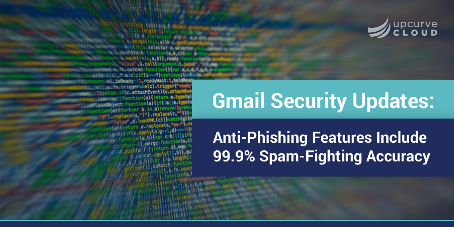 gmail anti phishing banner - UpCurve Cloud