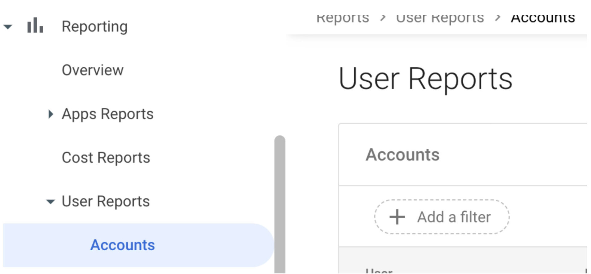 user reports - UpCurve Cloud