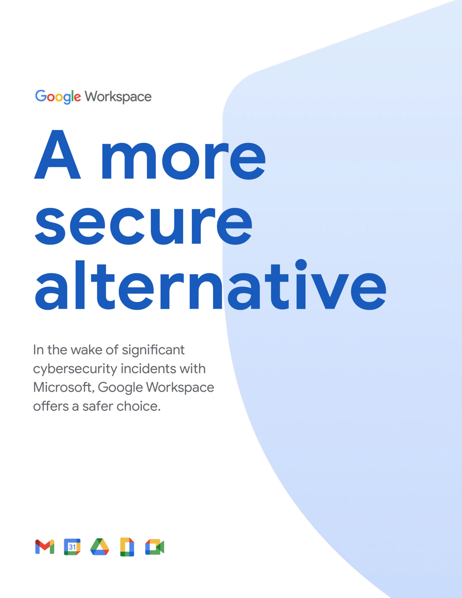 google workspace a more secure alternative 1 - UpCurve Cloud