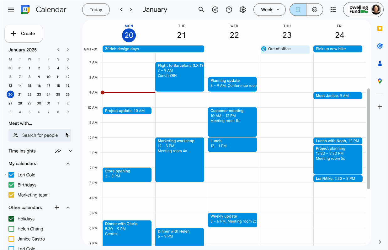 Manage Your Time Better With Google Calendar’s New Task Feature 5 task blocking - UpCurve Cloud