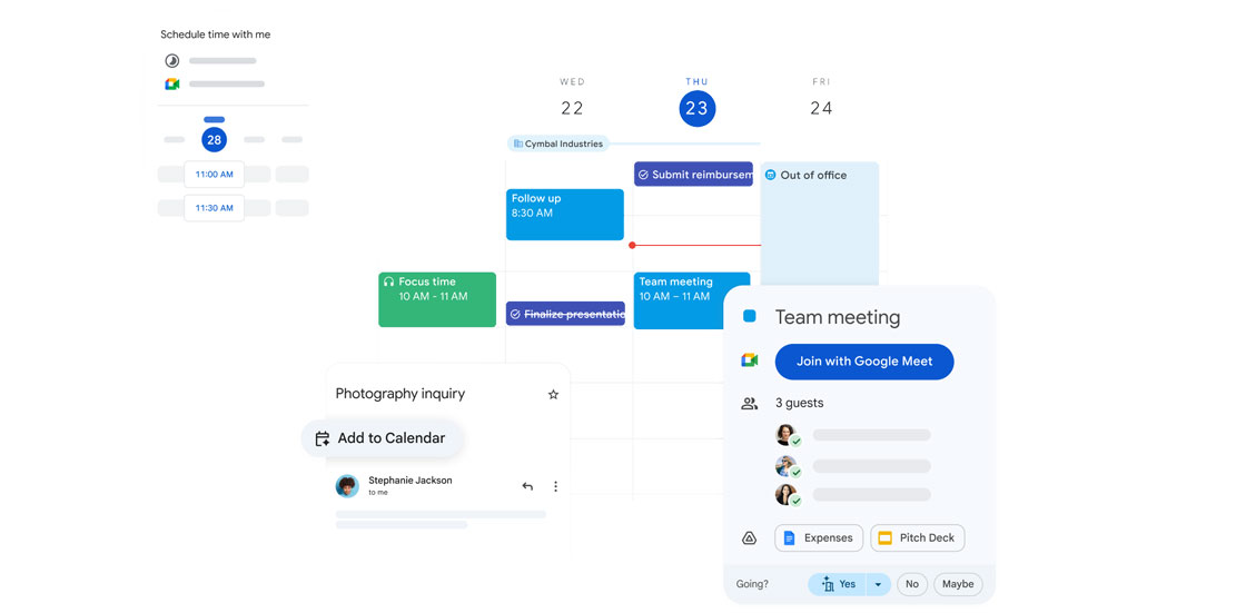 calendar meeting followups easy - UpCurve Cloud