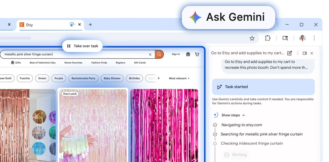 chrome auto browse gemini - UpCurve Cloud